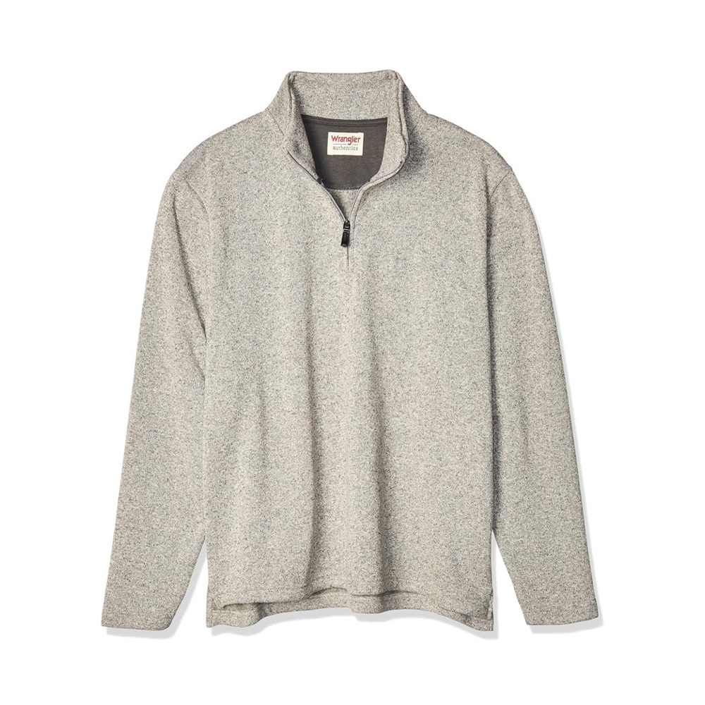 Wrangler Authentics Men's Long Sleeve Fleece Quarter-Zip Pullover Jacket XXL